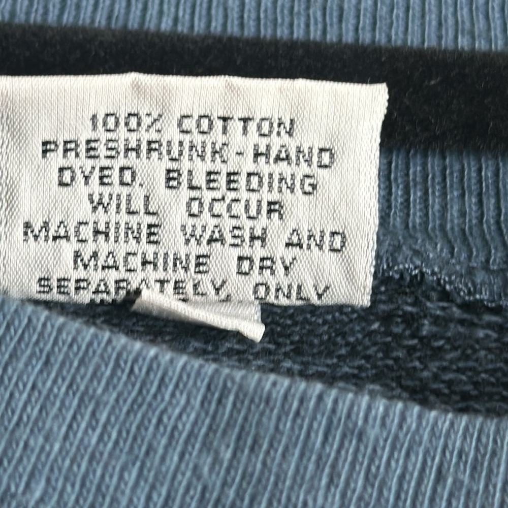 CP shades cotton blue sweatshirt size large Logan look - Picture 2 of 7